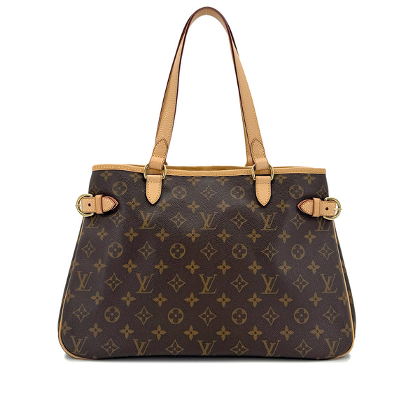 LOUIS VUITTON MONOGRAM BATIGNOLLES HORIZONTAL TOTE BAG BROWN M51154 90298311 - PURPOSE