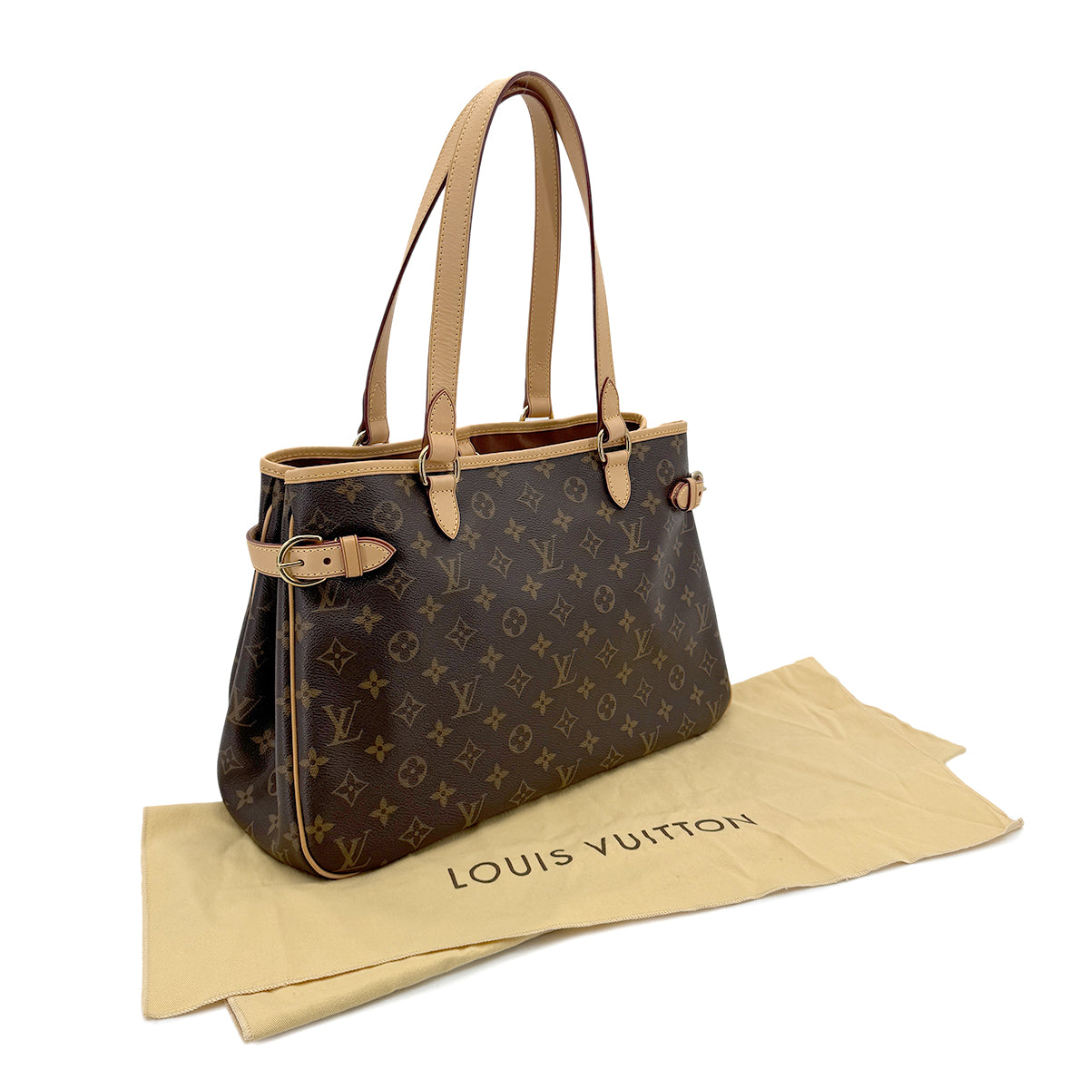 LOUIS VUITTON MONOGRAM BATIGNOLLES HORIZONTAL TOTE BAG BROWN M51154 90298311