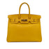 HERMES BIRKIN 35 JAUNE COURCHEVEL HAND BAG 〇Y GHW 90298313 - PURPOSE