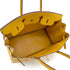 HERMES BIRKIN 35 JAUNE COURCHEVEL HAND BAG 〇Y GHW 90298313 - PURPOSE