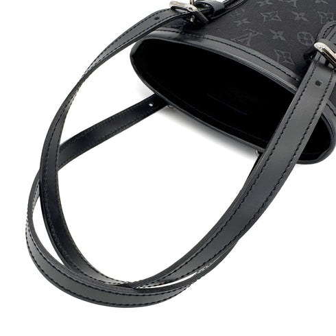 LOUIS VUITTON MONOGRAM SATIN LITTLE BUCKET HAND BAG BLACK M92144 90298314 - PURPOSE