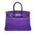 HERMES BIRKIN 35 ULTRA VIOLET EPSOM HAND BAG □P SHW 90298317 - PURPOSE