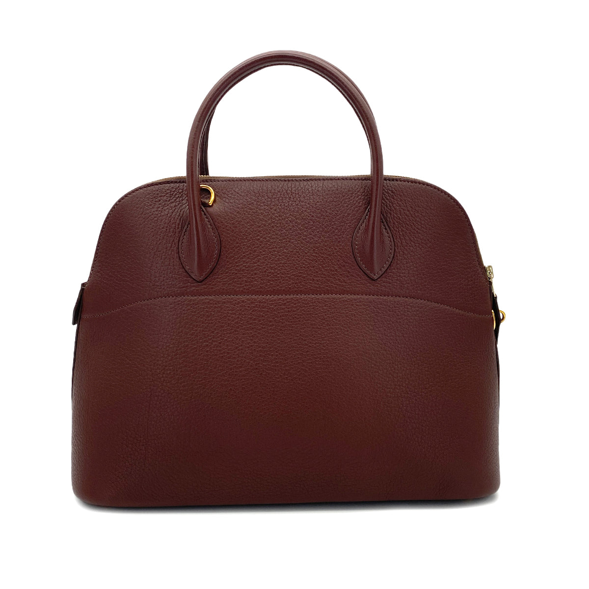 HERMES BOLIDE 35 HABANA TOGO HAND BAG □A GHW 90298320