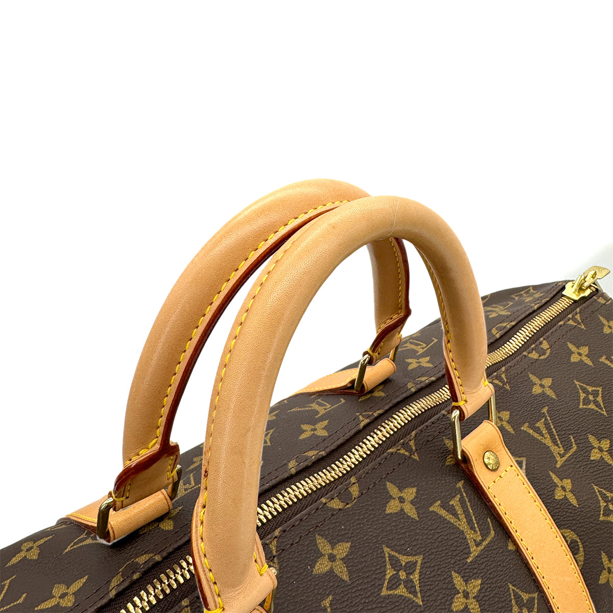 LOUIS VUITTON MONOGRAM KEEPALL 50 LUGGAGE BROWN MONOGRAM CANVAS M41426 90298321