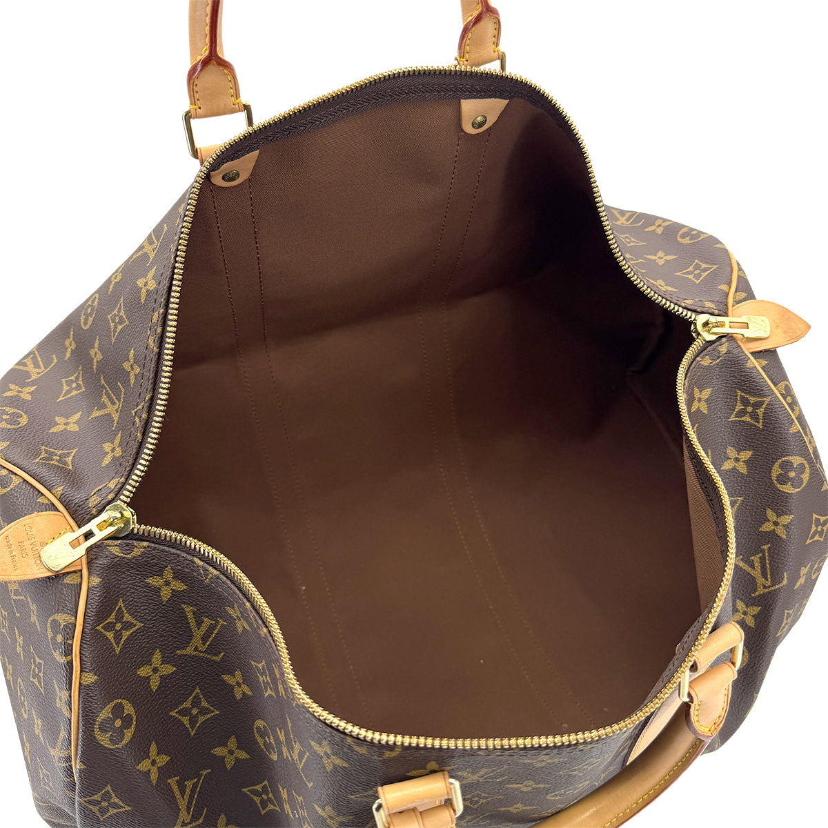 LOUIS VUITTON MONOGRAM KEEPALL 50 LUGGAGE BROWN MONOGRAM CANVAS M41426 90298321