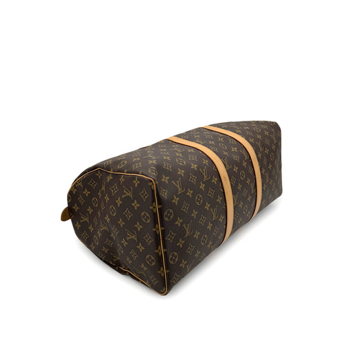 LOUIS VUITTON MONOGRAM KEEPALL 50 LUGGAGE BROWN MONOGRAM CANVAS M41426 90298321 - PURPOSE