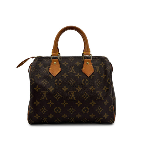 LOUIS VUITTON MONOGRAM SPEEDY 25 HAND BAG BROWN M41528 90298324 - PURPOSE
