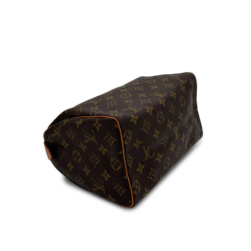 LOUIS VUITTON MONOGRAM SPEEDY 25 HAND BAG BROWN M41528 90298324 - PURPOSE