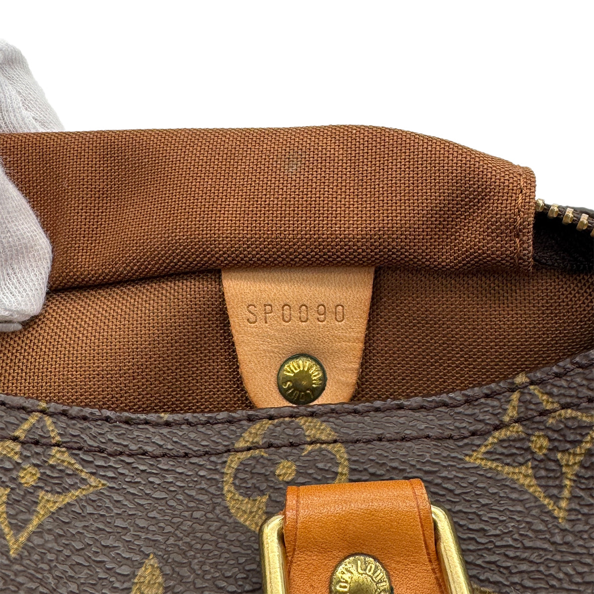 LOUIS VUITTON MONOGRAM SPEEDY 25 HAND BAG BROWN M41528 90298324