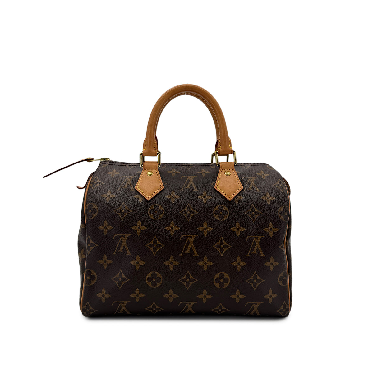 LOUIS VUITTON MONOGRAM SPEEDY 25 HAND BAG BROWN M41109 90298326