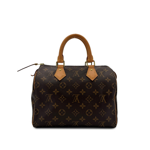 LOUIS VUITTON MONOGRAM SPEEDY 25 HAND BAG BROWN M41109 90298326 - PURPOSE