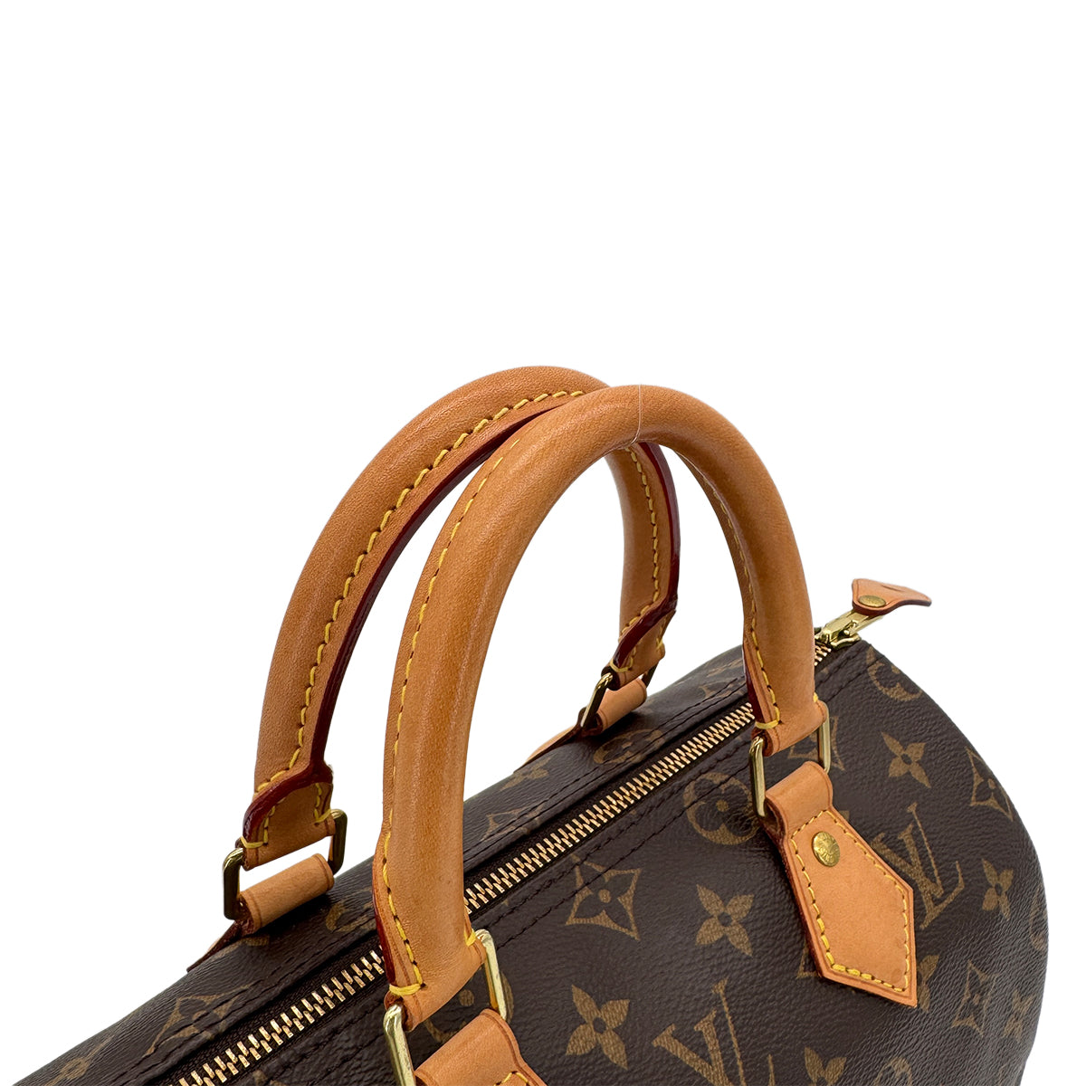 LOUIS VUITTON MONOGRAM SPEEDY 25 HAND BAG BROWN M41109 90298326