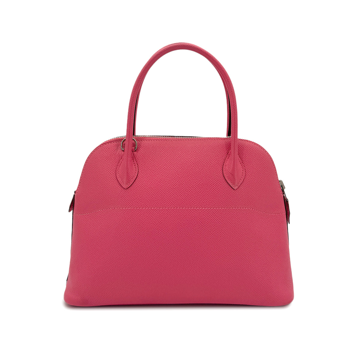 HERMES BOLIDE 27 ROSE AZALEE VEAU EPSOM HAND SHOULDER BAG T SHW 90298327