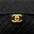 CHANEL VINTAGE MAXI MATELASSE 34 CHAIN SHOULDER BAG BLACK LAMB SKIN 90298330 - PURPOSE