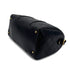 CHANEL VINTAGE BICOLORE BOSTON SHOULDER BAG BLACK LEATHER 90298331 - PURPOSE