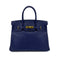 HERMES BIRKIN 30 BLUE SAPHIR EPSOM HAND BAG X GHW 90298336 - PURPOSE