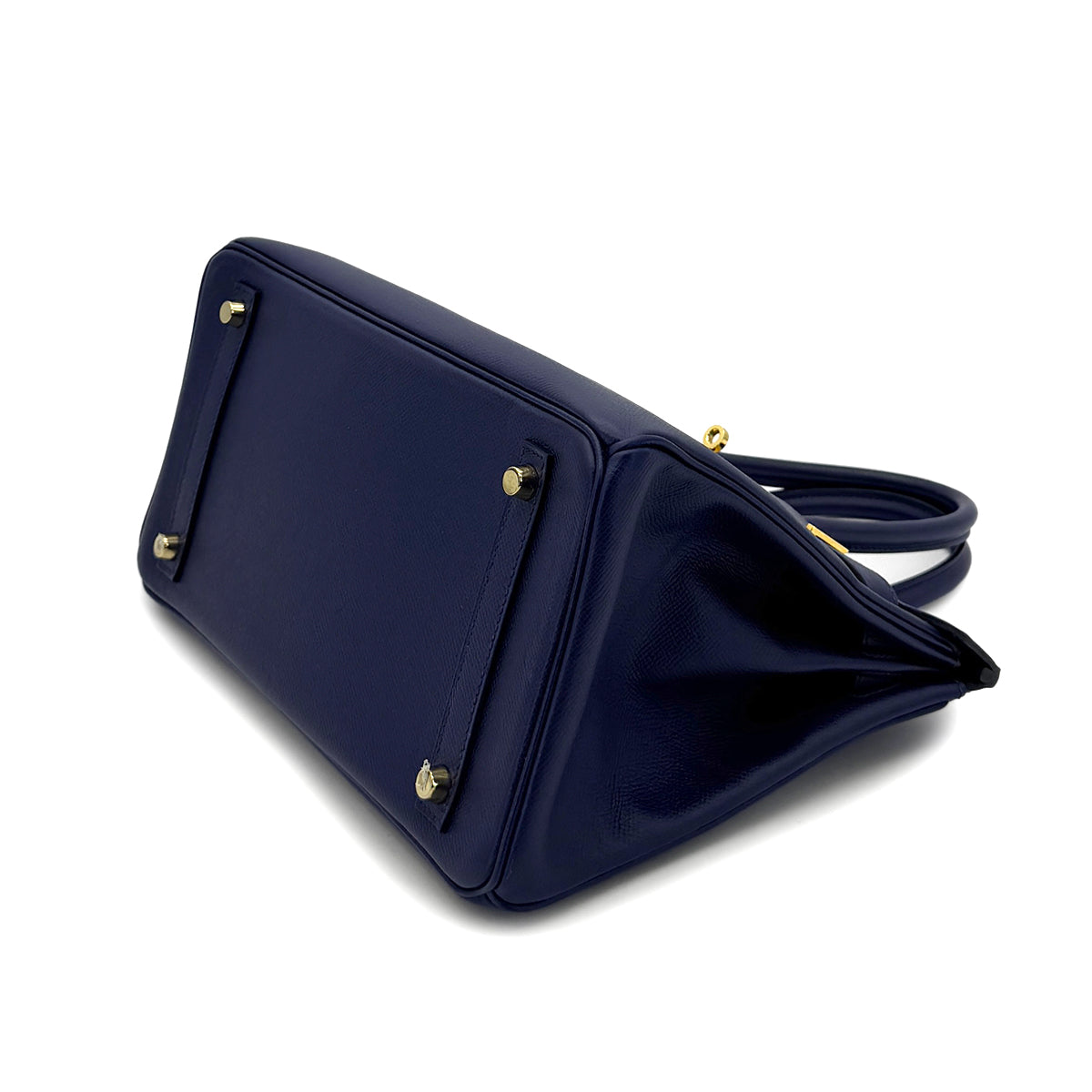 HERMES BIRKIN 30 BLUE SAPHIR EPSOM HAND BAG X GHW 90298336