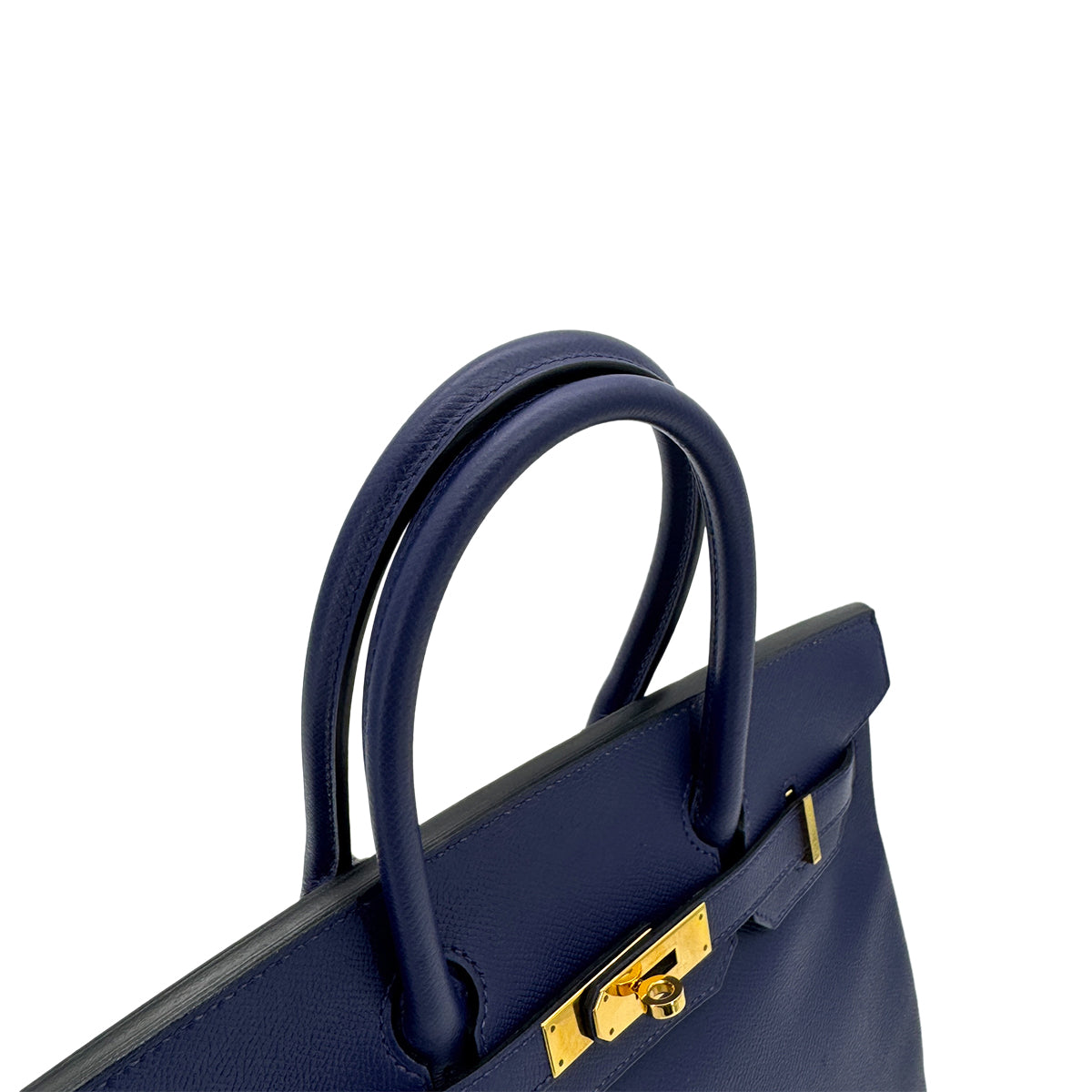 HERMES BIRKIN 30 BLUE SAPHIR EPSOM HAND BAG X GHW 90298336