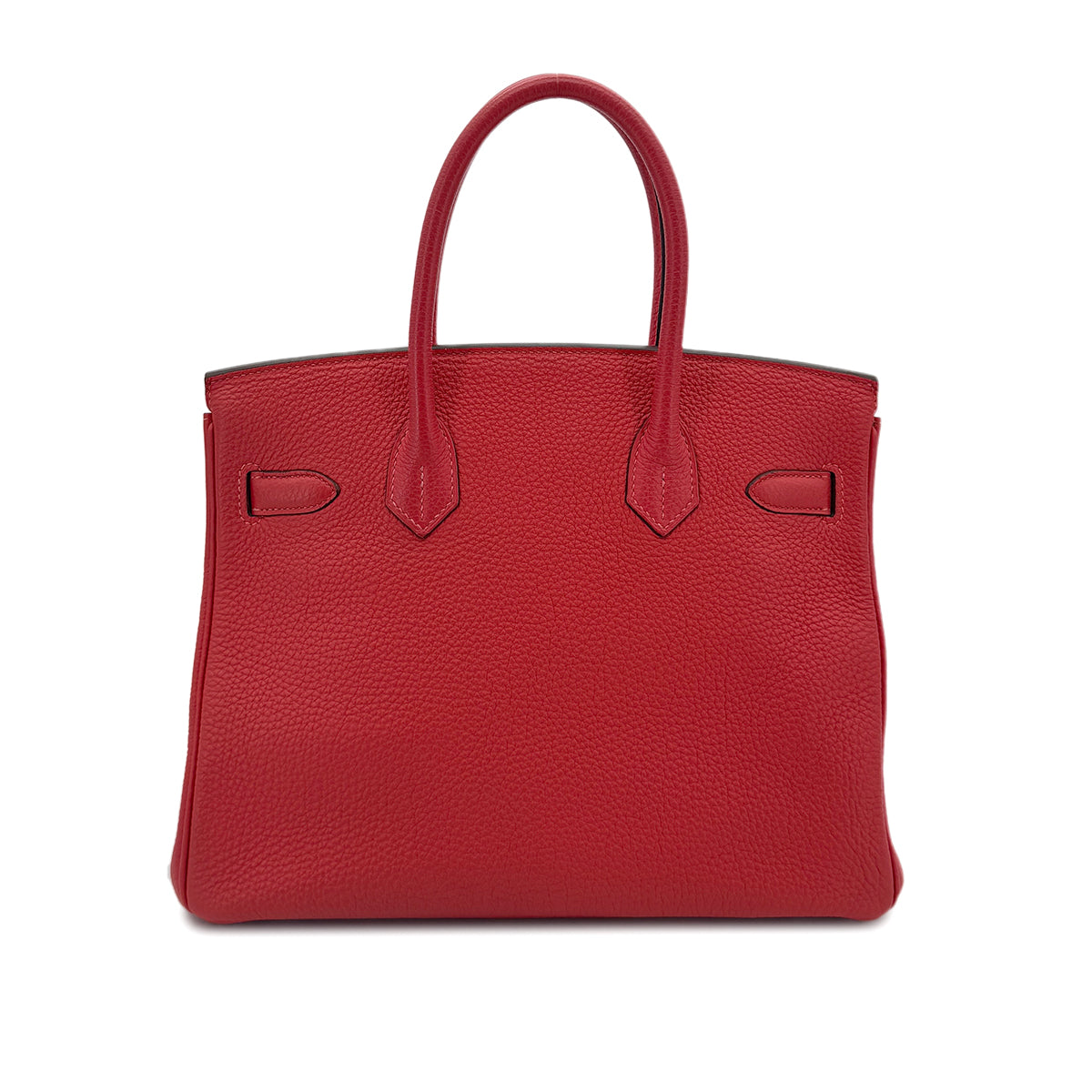 HERMES BIRKIN 30 ROUGE PIVOINE TOGO HAND BAG □R SHW 90298338