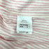 CHANEL COCOMARK GATHERED SLEEVEES STRIPED TERRY CLOTH JACKET PINK WHITE COTTON 38 P60 RTW 90298341