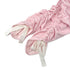CHANEL COCOMARK GATHERED SLEEVEES STRIPED TERRY CLOTH JACKET PINK WHITE COTTON 38 P60 RTW 90298341