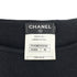 CHANEL COCO BUTTON MATELASSE LAMB SKIN POCKET LONG SLEEVE KNIT DRESS WOOL 38 P44 RTW 90298342
