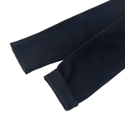 CHANEL COCO BUTTON MATELASSE LAMB SKIN POCKET LONG SLEEVE KNIT DRESS WOOL 38 P44 RTW 90298342