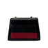 CHANEL VINTAGE MATELASSE CHAIN SHOULDER BAG BLACK RED LAMB SKIN 90298425 - PURPOSE