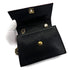 CHANEL VINTAGE MATELASSE CHAIN SHOULDER BAG BLACK RED LAMB SKIN 90298425 - PURPOSE