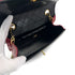 CHANEL VINTAGE MATELASSE CHAIN SHOULDER BAG BLACK RED LAMB SKIN 90298425 - PURPOSE