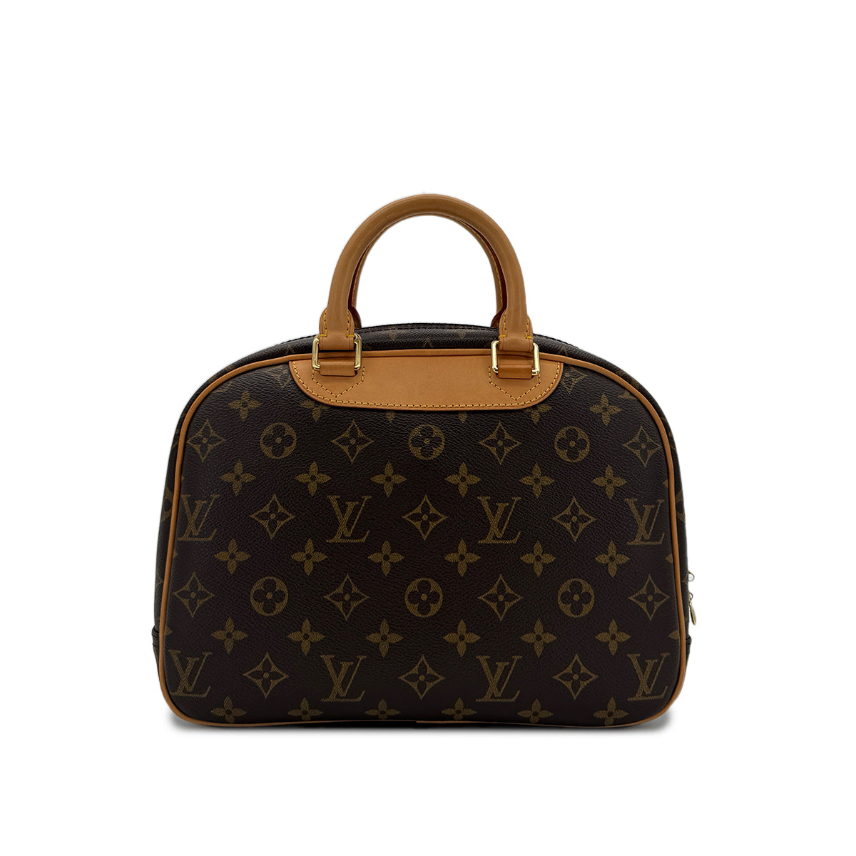 LOUIS VUITTON MONOGRAM TROUVILLE HAND BAG BROWN MONOGRAM M42228 90298464