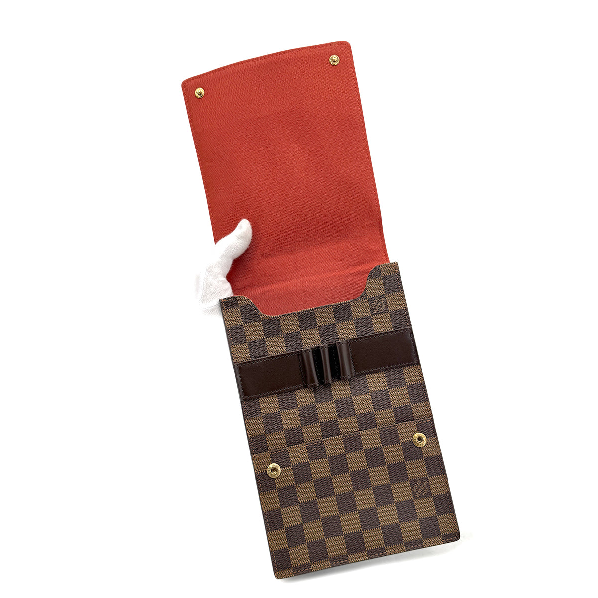 LOUIS VUITTON DAMIER PORTOBELLO SHOULDER BAG EBENE N45271 90298465