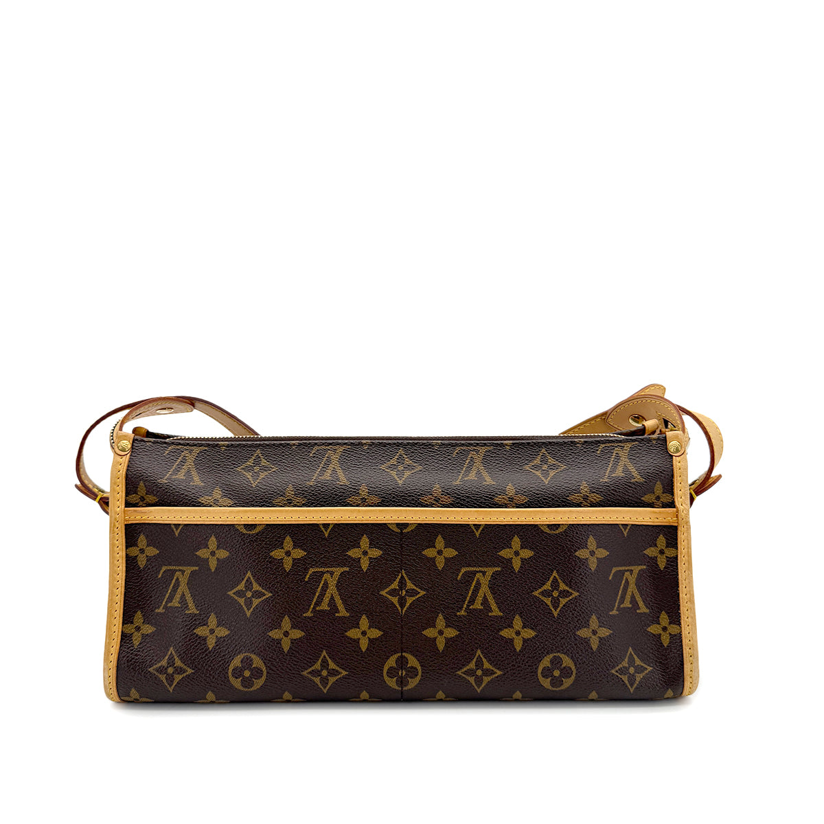 LOUIS VUITTON MONOGRAM POPINCOURT LONG SHOULDER BAG BROWN M40008 90298466