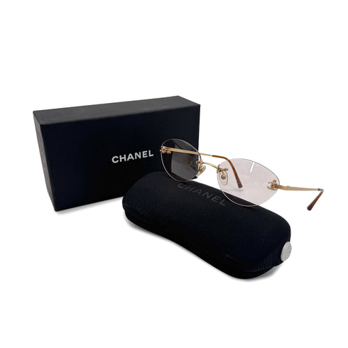 CHANEL SUNGLASSES COCOMARK BROWN GOLD EYEWEAR 90298694 - PURPOSE