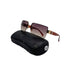 CHANEL SUNGLASSES COCOMARK RHINESTONE BROWN GOLD EYEWEAR 90298695 - PURPOSE