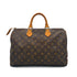 LOUIS VUITTON MONOGRAM SPEEDY 35 HAND BAG BROWN M41524 90298697