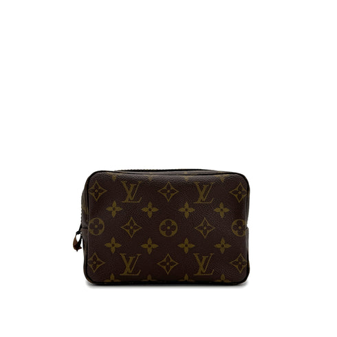 MONOGRAM TROUSSE TOILETTE 18 CLUTCH BAG BROWN M47526 90298700 - PURPOSE