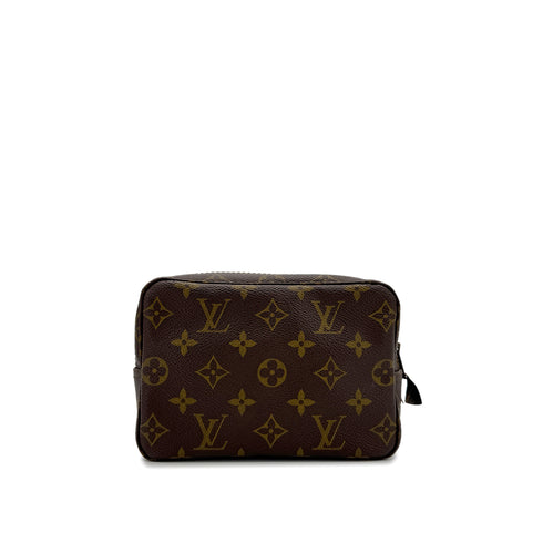 MONOGRAM TROUSSE TOILETTE 18 CLUTCH BAG BROWN M47526 90298700 - PURPOSE