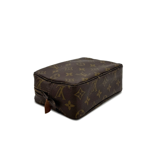MONOGRAM TROUSSE TOILETTE 18 CLUTCH BAG BROWN M47526 90298700 - PURPOSE