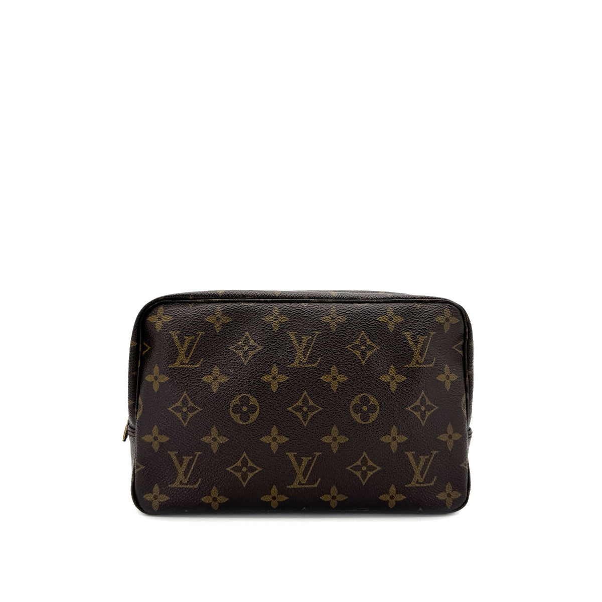 LOUIS VUITTON MONOGRAM TROUSSE TOILETTE 23 CLUTCH BAG BROWN M47524 90298701