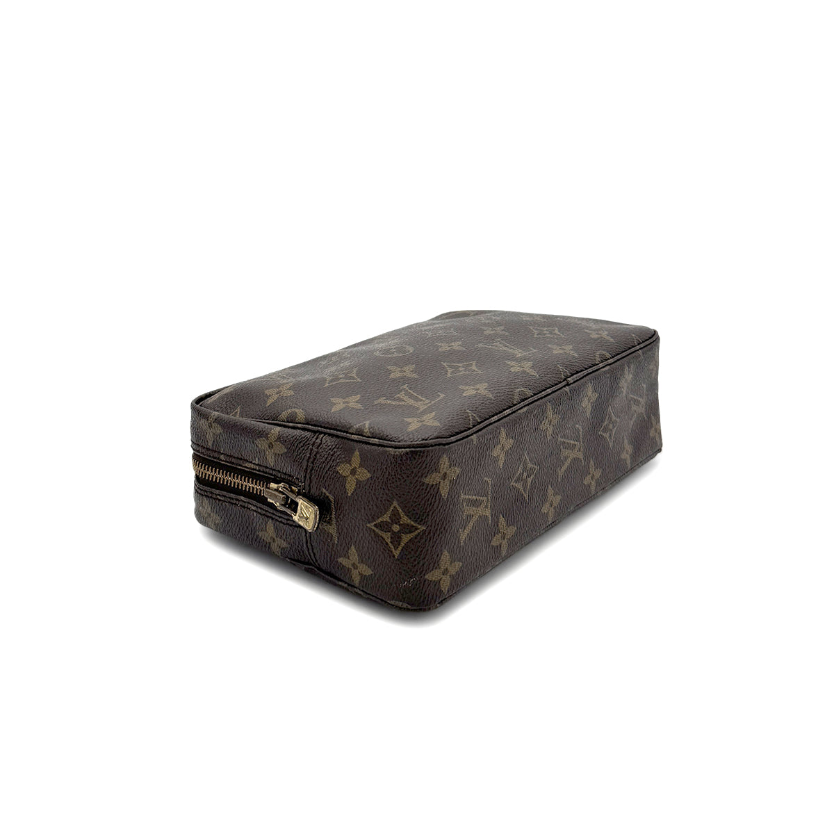LOUIS VUITTON MONOGRAM TROUSSE TOILETTE 23 CLUTCH BAG BROWN M47524 90298701