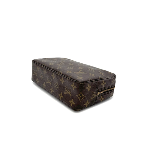 LOUIS VUITTON MONOGRAM TROUSSE TOILETTE 23 CLUTCH BAG BROWN M47524 90298701 - PURPOSE