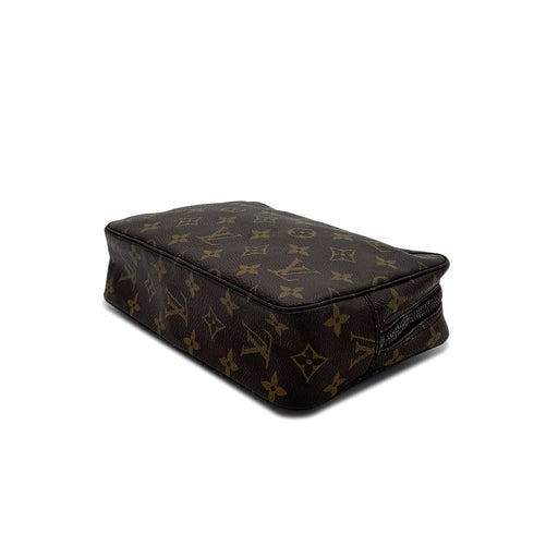 LOUIS VUITTON MONOGRAM TROUSSE TOILETTE 23 CLUTCH BAG BROWN M47524 90298702 - PURPOSE