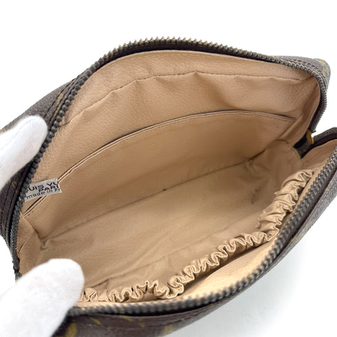 LOUIS VUITTON MONOGRAM TROUSSE TOILETTE 23 CLUTCH BAG BROWN M47524 90298702 - PURPOSE