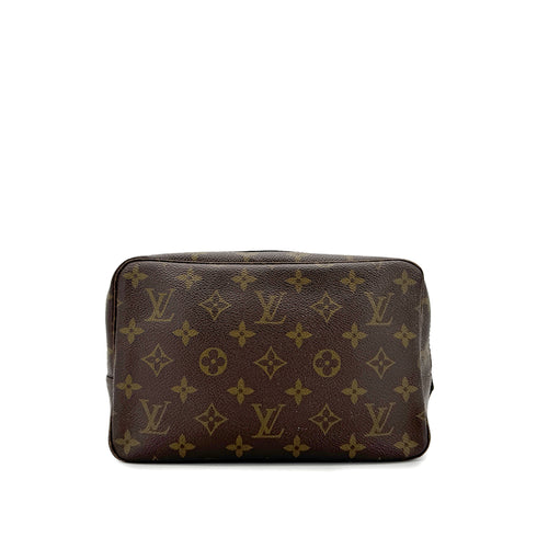 LOUIS VUITTON MONOGRAM TROUSSE TOILETTE 23 CLUTCH BAG BROWN M47524 90298704 - PURPOSE