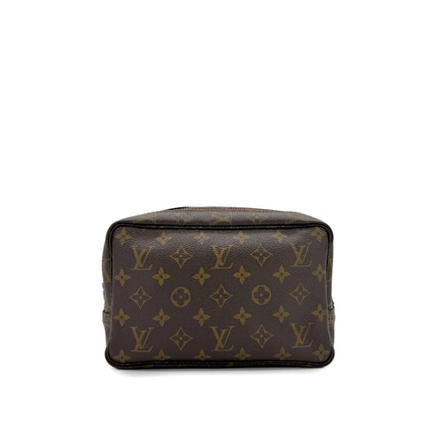 LOUIS VUITTON MONOGRAM TROUSSE TOILETTE 23 CLUTCH BAG BROWN M47524 90298705 - PURPOSE