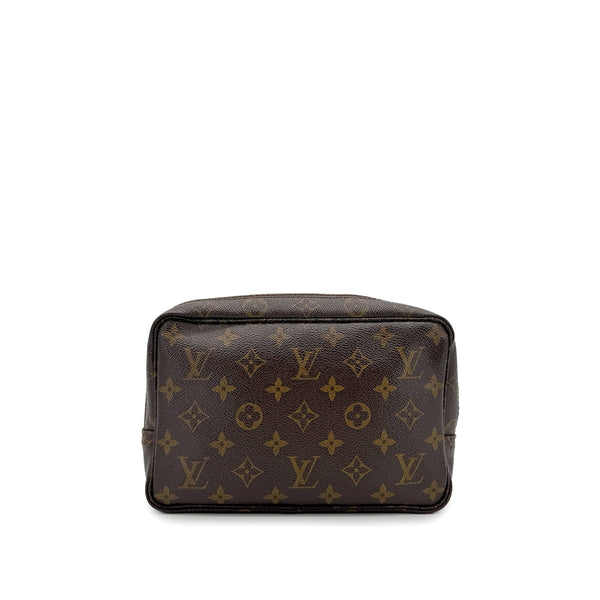 LOUIS VUITTON MONOGRAM TROUSSE TOILETTE 23 CLUTCH BAG BROWN M47524 90298705 - PURPOSE