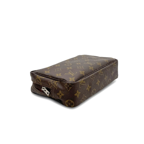 LOUIS VUITTON MONOGRAM TROUSSE TOILETTE 23 CLUTCH BAG BROWN M47524 90298705 - PURPOSE