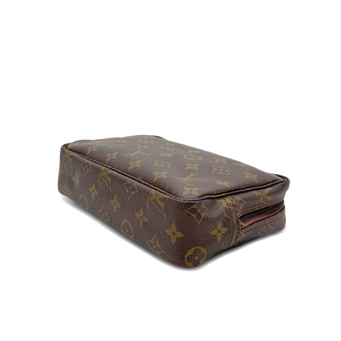 LOUIS VUITTON MONOGRAM TROUSSE TOILETTE 23 CLUTCH BAG BROWN M47524 90298705 - PURPOSE