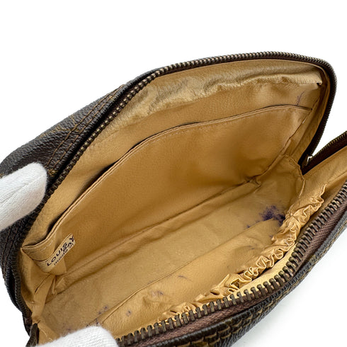 LOUIS VUITTON MONOGRAM TROUSSE TOILETTE 23 CLUTCH BAG BROWN M47524 90298705 - PURPOSE
